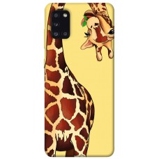 TPU чохол Demsky Cool giraffe для Samsung Galaxy A31