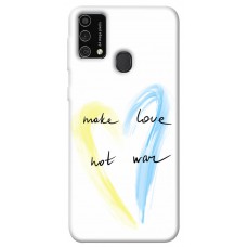 TPU чехол Demsky Make love not war для Samsung Galaxy M21s