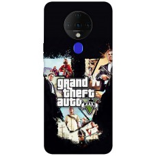 TPU чохол Demsky Game style 5 (GTA) для TECNO Spark 6