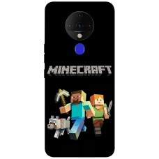 TPU чохол Demsky Game style 10 (Minecraft) для TECNO Spark 6