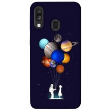 TPU чохол Demsky Галактика для Samsung Galaxy A40 (A405F)