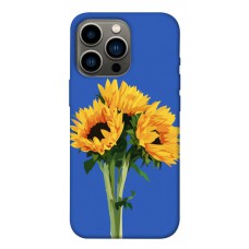 TPU чохол Demsky Bouquet of sunflowers для Apple iPhone 13 Pro (6.1")