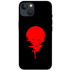 TPU чохол Demsky Red Moon для Apple iPhone 13 (6.1")