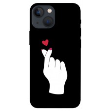 TPU чохол Demsky Сердце в руке для Apple iPhone 13 mini (5.4")