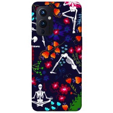 TPU чохол Demsky Yoga skeletons для OnePlus 9