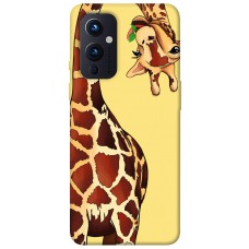 TPU чохол Demsky Cool giraffe для OnePlus 9