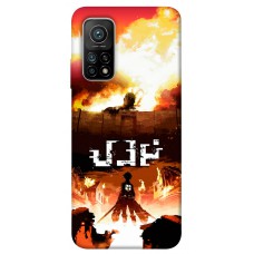 TPU чохол Demsky Anime evolution 9 Атака титанів (Shingeki no Kyojin) для Xiaomi Mi 10T