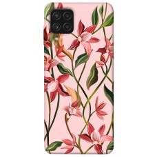 TPU чехол Demsky Floral motifs для Samsung Galaxy A22 4G