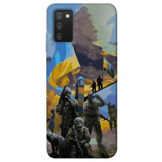 TPU чохол Demsky Faith in Ukraine 3 для Samsung Galaxy A03s