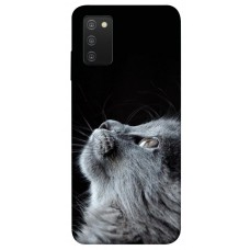 TPU чохол Demsky Cute cat для Samsung Galaxy A03s