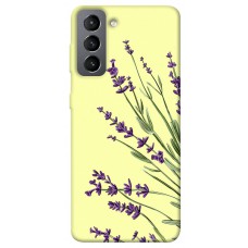 TPU чохол Demsky Lavender art для Samsung Galaxy S21 FE