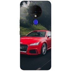 TPU чехол Demsky Red Audi для TECNO Spark 6