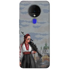 TPU чохол Demsky Faith in Ukraine 6 для TECNO Spark 6