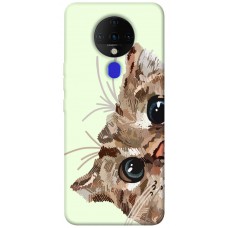 TPU чохол Demsky Cat muzzle для TECNO Spark 6