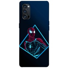 TPU чохол Demsky Comics style Человек паук для Oppo Reno 4 Pro 5G