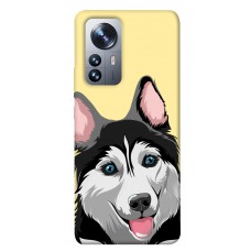 TPU чехол Demsky Husky dog для Xiaomi 12 / 12X