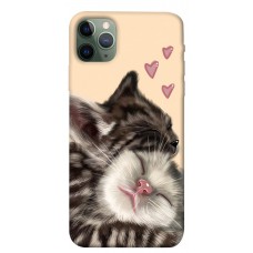 TPU чохол Demsky Cats love для Apple iPhone 11 Pro Max (6.5")