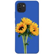 TPU чохол Demsky Bouquet of sunflowers для Samsung Galaxy A03