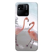 TPU чохол Demsky Flamingos для Xiaomi Redmi 10A