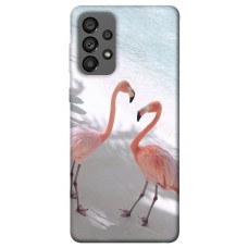 TPU чохол Demsky Flamingos для Samsung Galaxy A73 5G