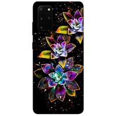 Термополіуретановий (TPU) чохол Flowers on black для Samsung Galaxy S20+
