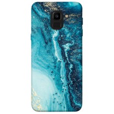 TPU чохол Demsky Голубая краска для Samsung J600F Galaxy J6 (2018)