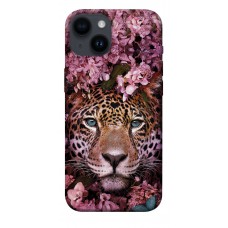TPU чохол Demsky Леопард в цветах для Apple iPhone 14 (6.1")