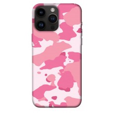 TPU чохол Demsky Розовый камуфляж 2 для Apple iPhone 14 Pro Max (6.7")