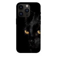 TPU чехол Demsky Черный кот для Apple iPhone 14 Pro (6.1")