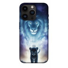 TPU чохол Demsky Львы для Apple iPhone 14 Pro (6.1")