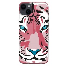 TPU чохол Demsky Pink tiger для Apple iPhone 14 Plus (6.7")