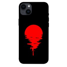 TPU чохол Demsky Red Moon для Apple iPhone 14 Plus (6.7")