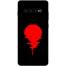 TPU чохол Demsky Red Moon для Samsung Galaxy S10+
