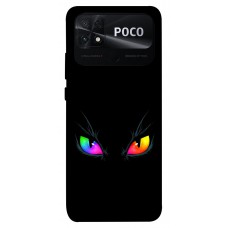 TPU чехол Demsky Кошачий взгляд для Xiaomi Poco C40