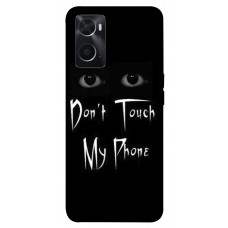TPU чохол Demsky Don't Touch для Oppo A76 4G