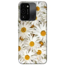 TPU чохол Demsky Chamomile для TECNO Spark 8C