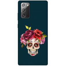 TPU чохол Demsky Flower skull для Samsung Galaxy Note 20