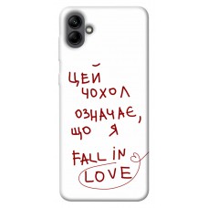 TPU чохол Demsky Fall in love для Samsung Galaxy A04