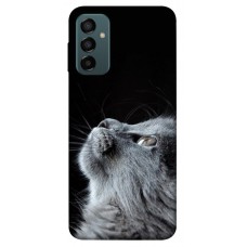 TPU чехол Demsky Cute cat для Samsung Galaxy M13 4G