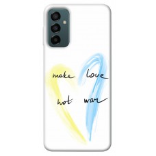 TPU чехол Demsky Make love not war для Samsung Galaxy M13 4G