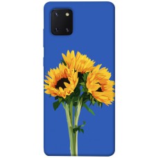 TPU чохол Demsky Bouquet of sunflowers для Samsung Galaxy Note 10 Lite (A81)