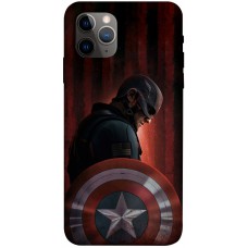 TPU чехол Demsky Comics style Капитан Америка для Apple iPhone 11 Pro (5.8")