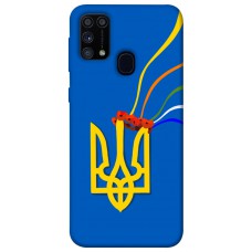TPU чохол Demsky Квітучий герб для Samsung Galaxy M31
