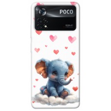 TPU чехол Demsky Animals love 7 для Xiaomi Poco X4 Pro 5G