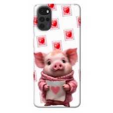 TPU чохол Demsky Animals love 6 для Motorola Moto G22