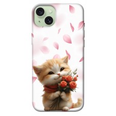 TPU чохол Demsky Animals love 2 для Apple iPhone 15 Plus (6.7")