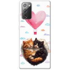 TPU чехол Demsky Animals love 3 для Samsung Galaxy Note 20