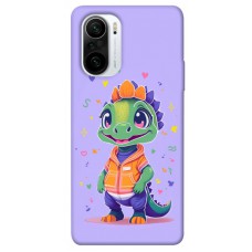 TPU чохол Demsky Мультяшний динозаврик для Xiaomi Redmi K40 / K40 Pro / K40 Pro+ / Poco F3