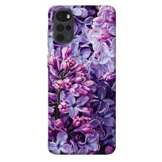 TPU чехол Demsky Violet blossoms для Motorola Moto G22