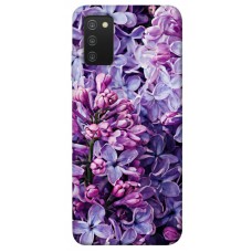 TPU чехол Demsky Violet blossoms для Samsung Galaxy A03s